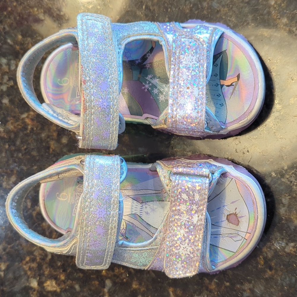Disney light up Frozen Sandals